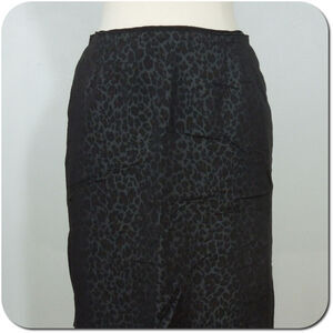 WILLI SMITH Skirt 10 Womens Animal Print Lined Two Side Pockets